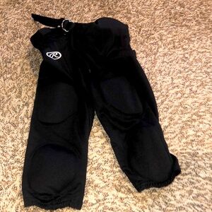Youth L padded football pants